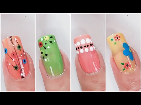 Beautiful Nail Art designs 😍 Diseños de uñas Cortas 🥀 Uñas decoradas 2023_2024