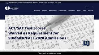 How to Login to the LU Portal
