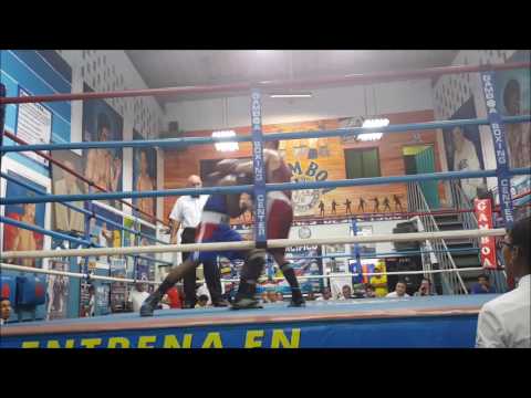 Eduardo “Viyo” Sánchez Ramírez Boxeo, Costa Rica  Pelea contra Colombia 2016