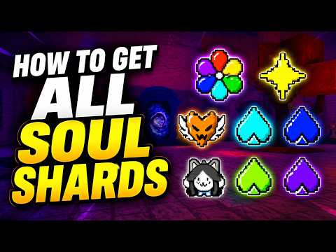 How to GET ALL SOUL SHARDS in SOULS CROSSOVER X Roblox
