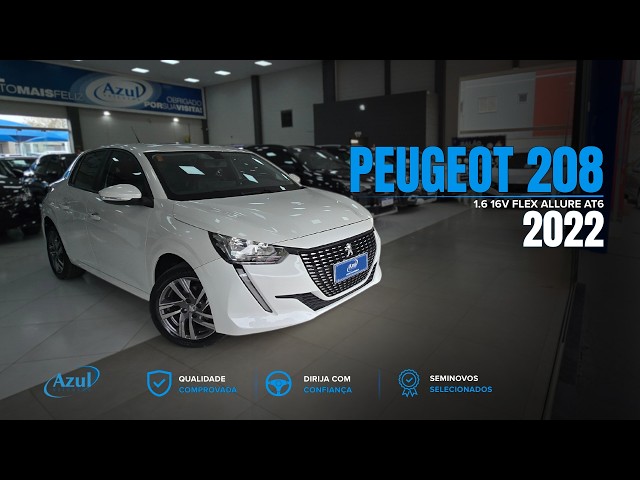 Vídeo PEUGEOT 208 1.6 16V FLEX ALLURE AT6