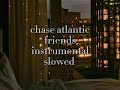 chase atlantic - friends instrumental (slowed)
