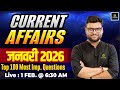 January 2026 Current Affairs Revision Current Affairs Today Kumar Gaurav Sir