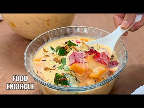 Chilled Mango Doodh Dulari | Mango Dessert | Food encircle