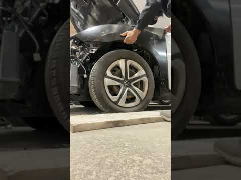 2018 Honda Civic lx fender installed #shorts