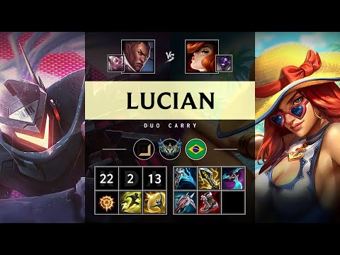 Lucian ADC vs Miss Fortune - BR Challenger Patch 25.13