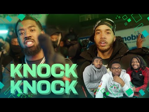 AMERICANS FIRST REACTION TO Tion Wayne x M24 - Knock Knock (Official Video)