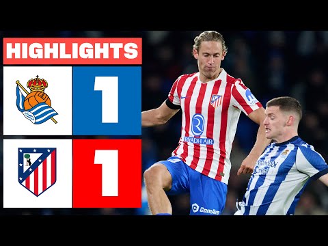 REAL SOCIEDAD 1 - 1 ATLÉTICO DE MADRID | RESUMEN LALIGA EA SPORTS