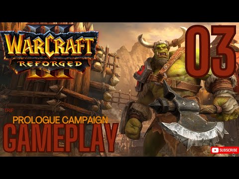Warcraft III: Reforged – Prologue Campaign Full Playthrough | No Commentary | Exodus of the Horde