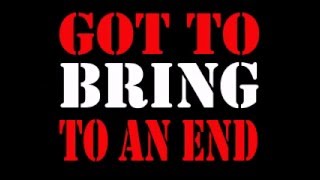 "BRING IT TO AN END" by Anti-Flag (Lyric Video)
