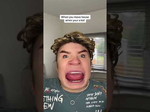 When you move house when your a kid 😂#shorts