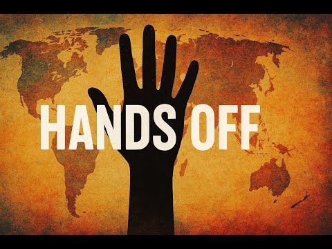 🌍 HANDS OFF: The World Unites to Tell Trump "Enough!" | Global Protest Anthem (Official Lyric Video)