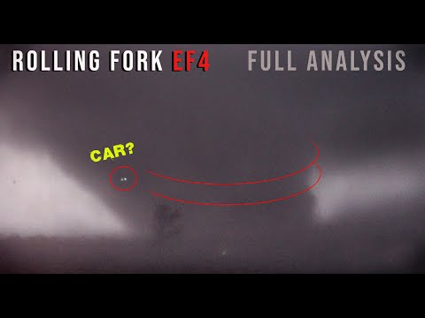 Is This a Vehicle Flying Around a Tornado? - Rolling Fork, MS