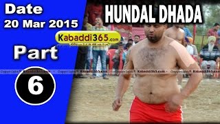 Hundal Dhada (nakodar) Kabaddi Tournament 20 Mar 2015 Part 1 by Kabaddi365.com