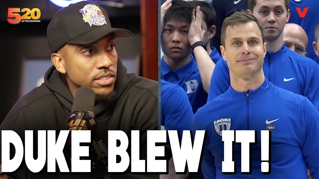 Jeff Teague REACTS to Duke CHOKING vs. UConn, BLOWING 19-point lead in Elite 8 loss | Club 520