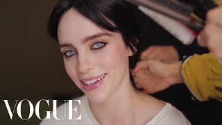 Billie Eilish Gets Ready for the Met Gala  Vogue