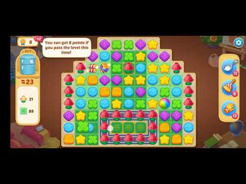 Matchington Mansion. Level 1071.game play.candy crush. matching game.easy matching game