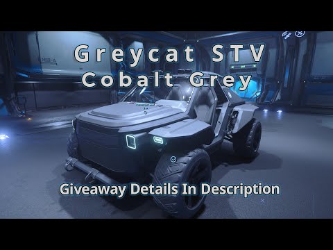 Greycat STV COBALT GREY + !giveaway info | Star Citizen 3.17.3 | Ultra Wide 21:9