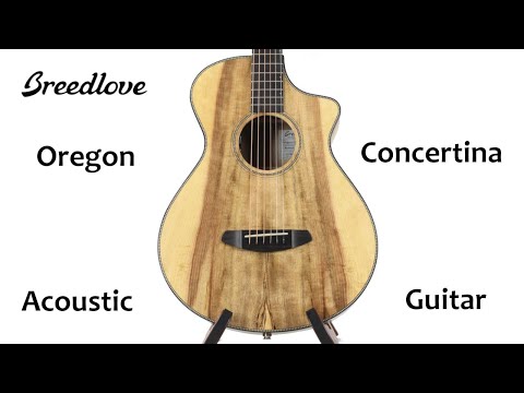 Breedlove Oregon Concertina CE Myrtlewood image 13