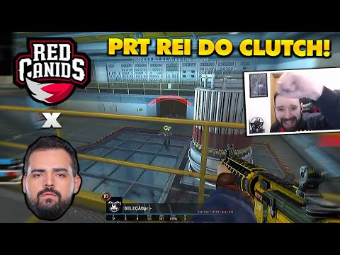 SELEÇÃO DO BT ESTÁ ON FIRE!! 🔥🔥 - MELHORES MOMENTOS RED CANIDS VS SELEÇA DO BT - IEM BRAZIL