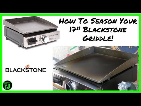 How to Season the 17 Inch Blackstone Tabletop Griddle | Blackstone Seasoning Tips and Tricks