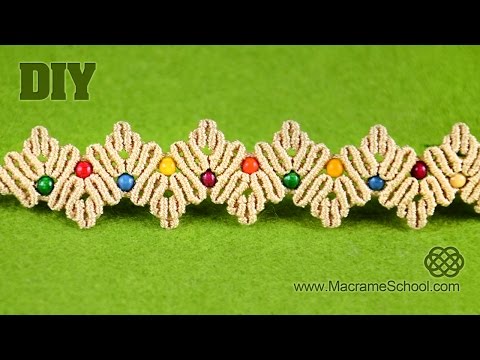 Heart Friendship Bracelet for Valentines Day DIY Tutorial