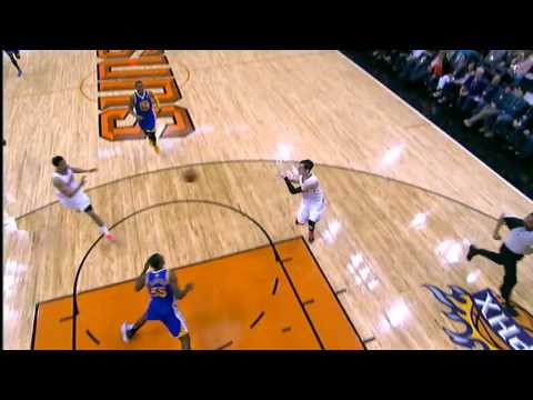 Gerald Green's Two Powerful Slams | Suns vs Warriors |