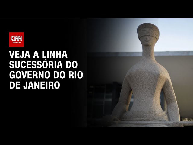 Mandato-tampão: Veja a linha sucessória do governo do Rio de Janeiro | LIVE CNN
