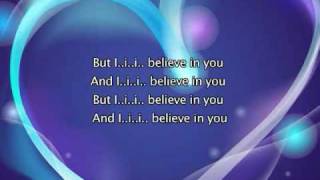 Kylie Minogue - I Believe In You, Lyrics In Video