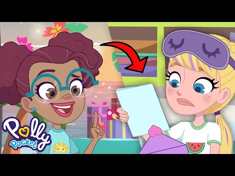 Polly wird zu einer geheimen Party eingeladen | 2 Komplette Folgen | Polly Pocket Deutsch