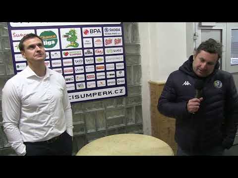 36. kolo 2021/2022: Šumperk - Přerov 2:1, trenéři