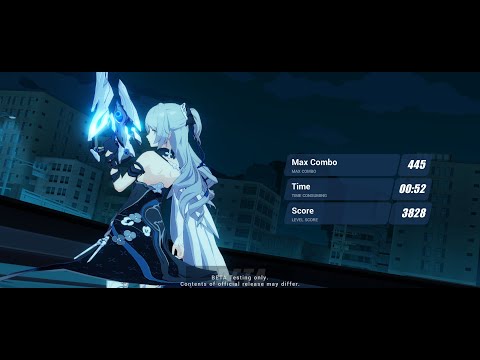 [Honkai Impact 3rd Beta 5.4] Exalted Abyss - Silverwing Bronya (S0) vs Saha Assaka (Ranged) - 828