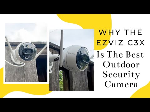 Belaidė Wi-Fi kamera H8C, 1080p, DOME PT, F4 mm, valdoma, IP65, EZVIZ video