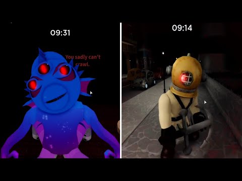 NEW DAKODA SKIN JUMPSCARE VS KRAXICORDE KRAKEN JUMPSCARE!! PIGGY BOOK 2 CHAPTER 7!!