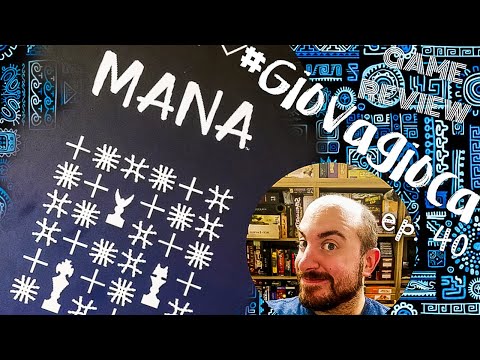 MANA BOARD GAME una piccola perla astratta rieditata da Cosmoludo e portata in italia da XVGames