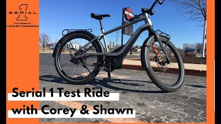 Shawn and Corey from Open Road Harley-Davidson review & test ride the Serial 1!
