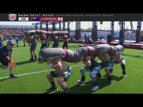 Crossfit Games 2019 // Team Events 2 and 3 // Mens Event 2 // Womens event 2