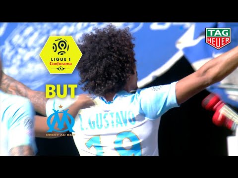 But Luiz GUSTAVO (4') / EA Guingamp - Olympique de Marseille (1-3)  (EAG-OM)/ 2018-19