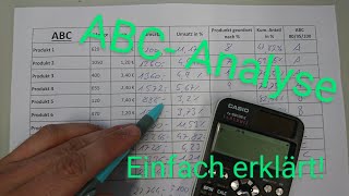 ABC - Analyse einfach erklärt mit Beispiel | Dave Seller