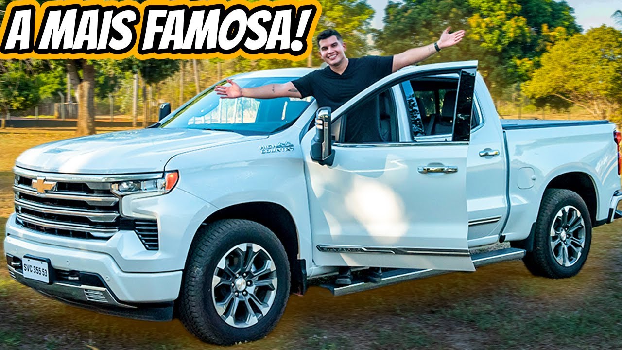 Nova Chevrolet Silverado 2025 no Brasil chega equipada com motor V8 de 360 cv 1 Vídeo da Chevrolet Silverado 2024 - Canal Xenon