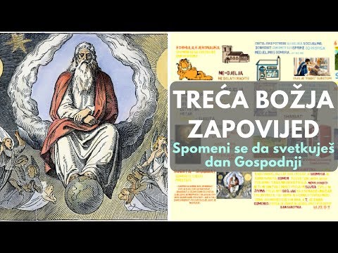 Treća Božja zapovijed (Spomeni se da svetkuješ dan Gospodnji)