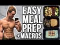VEGAN MEAL PREP FOR GAINING MUSCLE | HIGH PROTEIN EASY MEALS
