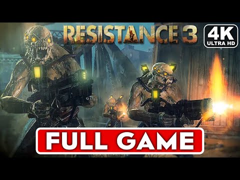 RESISTANCE 3 Gameplay Walkthrough FULL GAME [4K ULTRA HD PS3] - No Commentary
