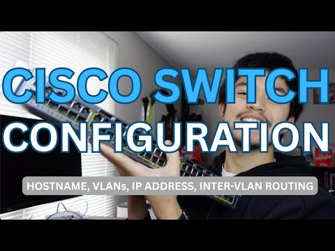 How to Set up a Cisco Switch in 15 MINUTES | CCNA Basics