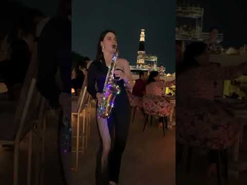 A One Saxophone Play Girl 9817694454