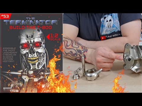 Build The Terminator T-800 Issue 53 - Fit More Parts To The Torso & Pelvis (Speed Build)
