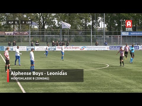 Samenvatting Alphense Boys - Leonidas (zondag 5 mei)