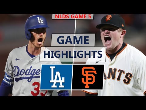 Los Angeles Dodgers vs. San Francisco Giants Highlights | NLDS Game 5 (2021)