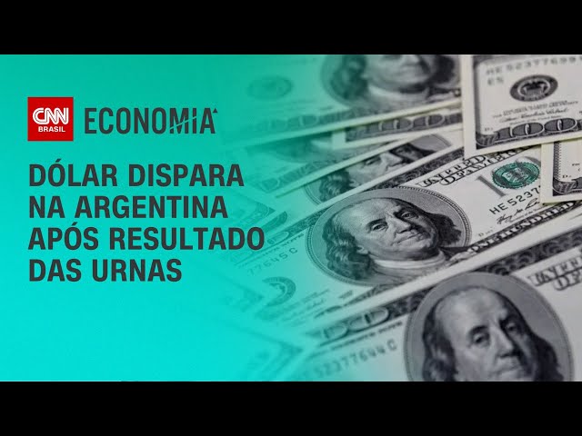 Dólar dispara na Argentina após resultado das urnas | LIVE CNN