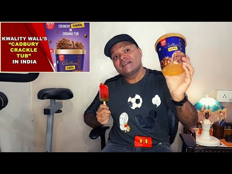 Let's Try KWALITY WALL'S Cadbury Crackle Ice Cream